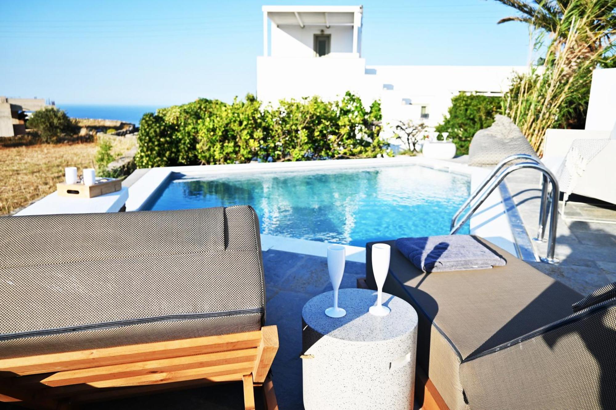 Villa Arades Sifnos With Private Pool Apolonía Kültér fotó