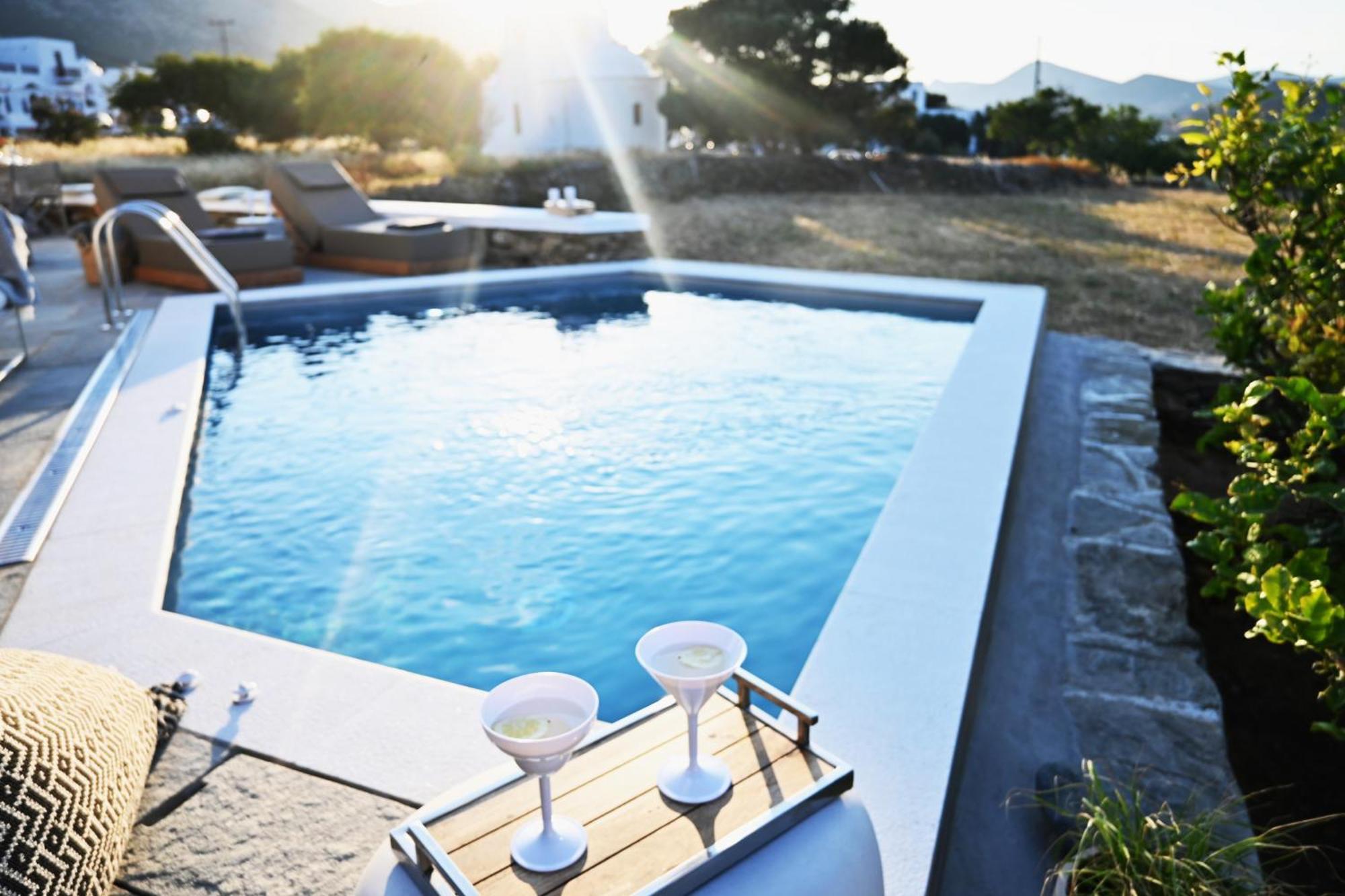 Villa Arades Sifnos With Private Pool Apolonía Kültér fotó